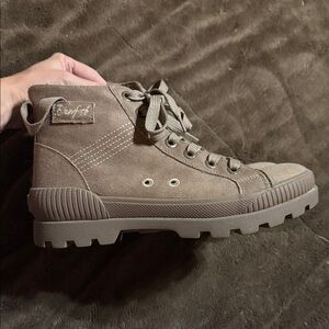 Blowfish Brown High-Top Sneakers